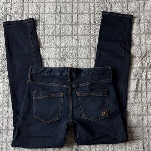 Express Women's Midnight Blue Skinny Jeans